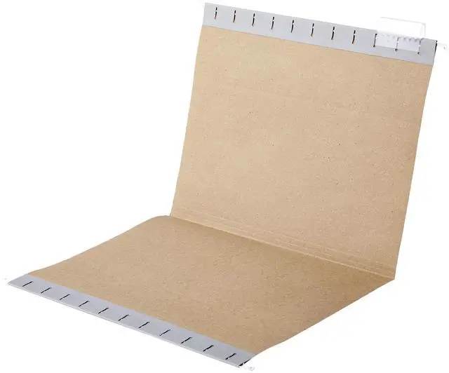 Alt view image 4 of 5 - Hanging File Folders with Adjustable Tabs for Document Organization, Letter Size, Gray, 25-Pack