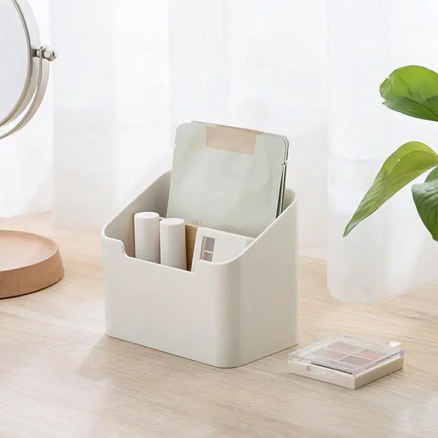Alt view image 6 of 6 - Remote Control Holder Desk Storage Organizer Box Container for Desk, Office Supplies, Home