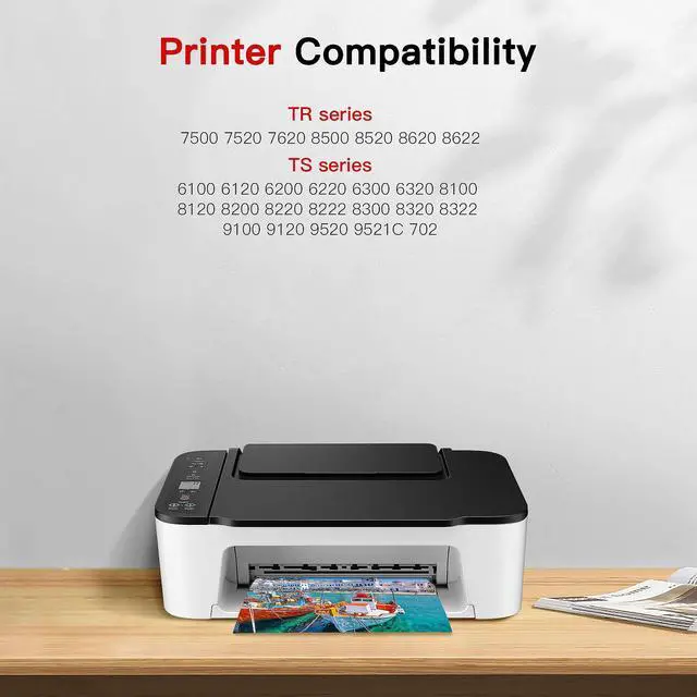 Alt view image 2 of 7 - 280XXL 281XXL Ink Cartridges High Page Yield (5-Pack) Compatible for Canon PGI-280XXL CLI-281XXL Ink 280 281 Ink Cartridges Work with TR8620a TR8620 TR8520 TR8600 TS9521C TR7520 Printer, PGBK BK C M Y