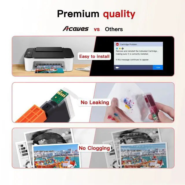 Alt view image 5 of 7 - 280XXL 281XXL Ink Cartridges High Page Yield (5-Pack) Compatible for Canon PGI-280XXL CLI-281XXL Ink 280 281 Ink Cartridges Work with TR8620a TR8620 TR8520 TR8600 TS9521C TR7520 Printer, PGBK BK C M Y