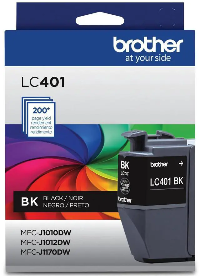 Main image of Genuine LC401BK Standard Yield Black Ink Cartridge