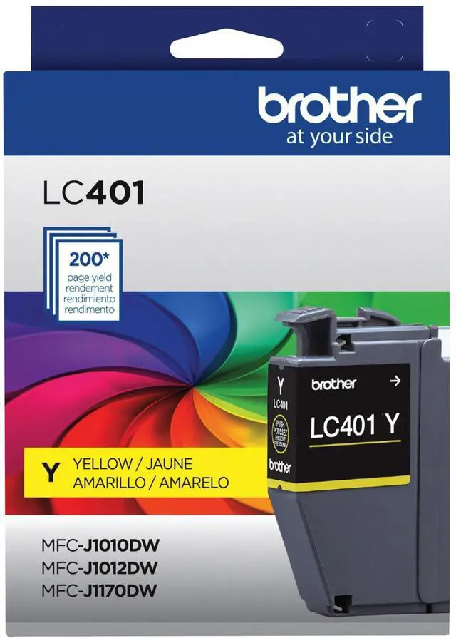 Main image of Genuine LC401Y Standard-Yield Yellow Ink Cartridge
