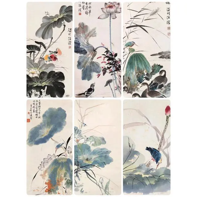 Alt view image 6 of 6 - Calligraphy Rice Paper for Chinese Brush Painting and Japanese Sumi, 50 Sheets, 13.4 x 18.1 Inch, Traditional Craftsmanship