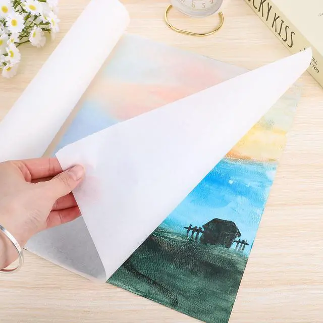 Alt view image 4 of 7 - Tracing Paper Roll 12in x 25yd, White Trace Paper Pattern Paper Translucent Tracing Paper for Sewing, Drawing, Sketching, Gift Wrapping