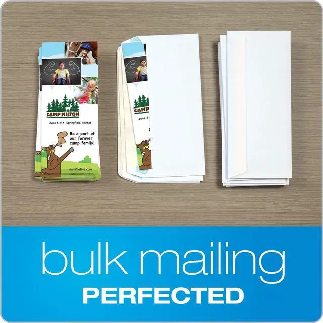 Alt view image 6 of 7 - #10 Security Envelopes,Self Seal Envelopes for Home,School,and Business Mailings,No Window,4-1/8 x 9-1/2 Inches,Durable 24 lb White Paper,500 Count (Pack of 5)