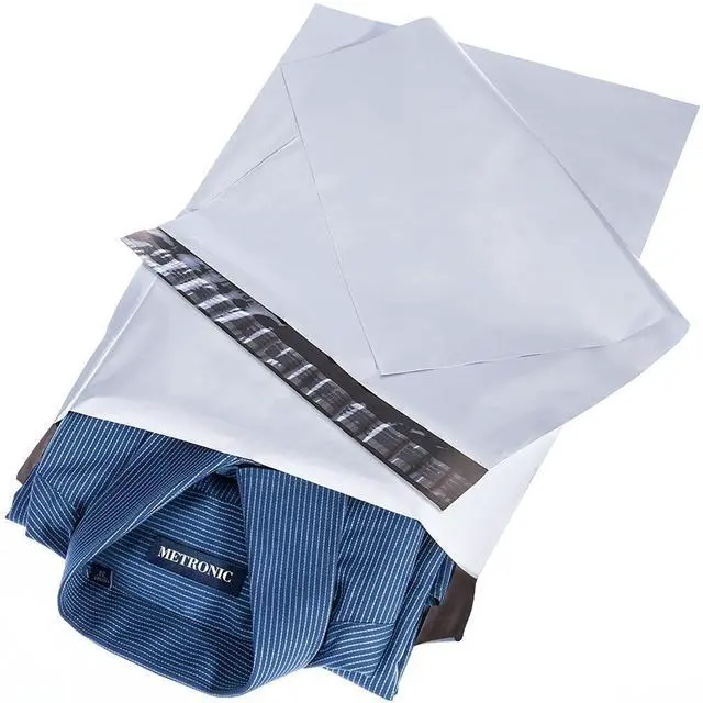 Main image of White Poly Mailers 14.5x19 100 Pack, Large Shipping bags Self-Seal Shipping Envelopes , Packaging Envelope for Small Business, Boutique, Clothing