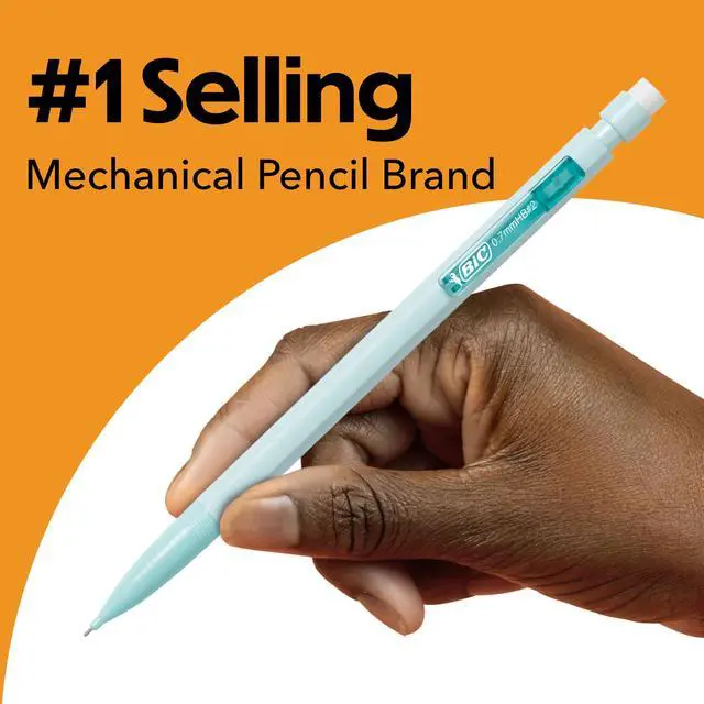 Alt view image 2 of 5 - Xtra-Smooth Pastel Mechanical Pencils with Erasers, Medium Point (0.7 mm), Bulk School Supplies for Students and Teachers, 40-Count Pack