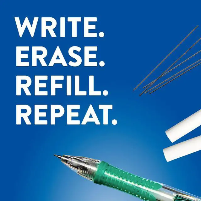 Alt view image 7 of 7 - Clearpoint Mechanical Pencils, 0.7mm HB #2 Pencil Lead, 2 Pencils, Assorted Fashion Barrel Colors, 10 Count - Back to School Essentials, Note-Taking, Teacher Supplies
