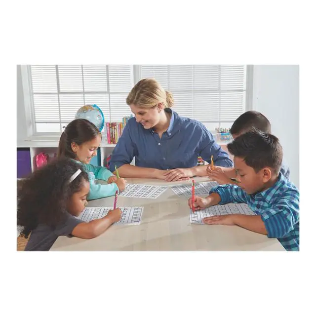 Alt view image 2 of 7 - Handwriting Triangular Mechanical Pencils with Lead & Eraser Refills, 1.3mm, Fun Barrel Colors, 5 Count - School Supplies, Kids Writing