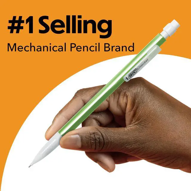 Alt view image 3 of 7 - Mechanical Pencils #2 XtraSmooth, 20 .7mm & 20 .5mm, Pack of 40