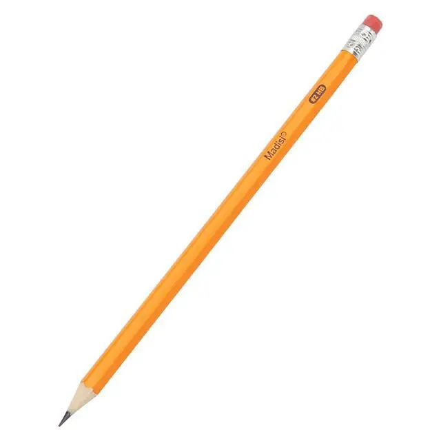 Alt view image 3 of 5 - Wood-Cased #2 HB Pencils Bulk, 240 Count, Pre-sharpened