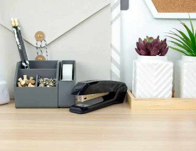 Alt view image 6 of 6 - Office Ascend 3 in 1 Stapler Value Pack, 20 Sheet Capacity, Includes 5000 Staples, Integrated Remover & and Extra Staple Remover, Staple Storage Compartment, Assorted Colors (Colors May Vary)
