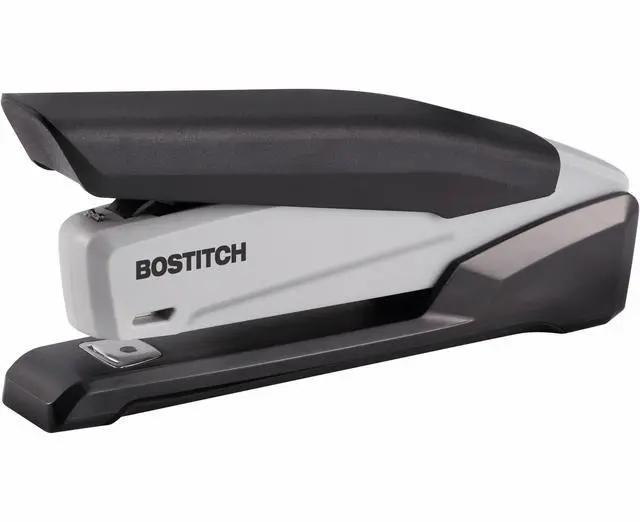 Main image of Eco-Friendly Stapler, Compact 3-in-1 Desktop Stapler, Reduced Effort, Jam-Free, 20 Sheet Capacity, Black (1710)