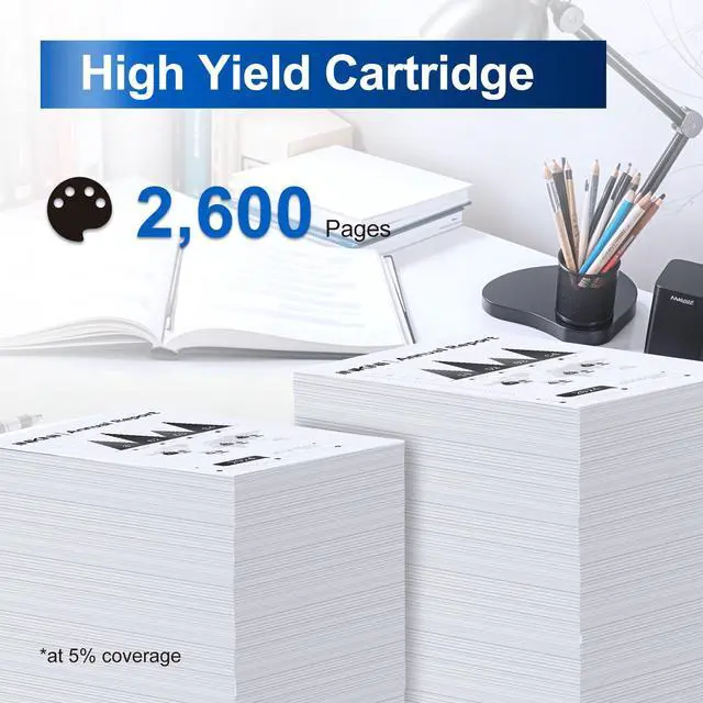 Alt view image 3 of 6 - Compatible TN660 Toner Cartridge Replacement for Brother TN660 TN630 High Yield Compatible for Brother HL-L2300D DCP L2540DW HL L2320D HL L2360DW HL L2380DW MFC L2700DW Printer (Black, 2-Pack)