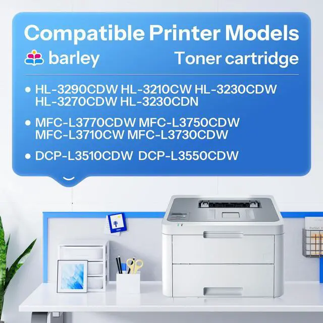 Alt view image 2 of 7 - TN227 TN227Y Toner Cartridge Compatible TN227 Toner Replacement for Brother MFC-L3770CDW MFC-L3710CW HL-L3290CDW HL-L3210CW HL-L3270CDW Printer (1 Yellow)