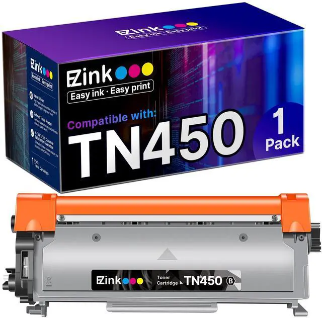Main image of Compatible Toner Cartridge Replacement for Brother TN450 TN420 TN-450 TN-420 to use with HL-2270DW HL-2280DW HL-2230 HL-2240 MFC-7360N MFC-7860DW DCP-7065DN Intellifax 2840 2940 (1 Black)