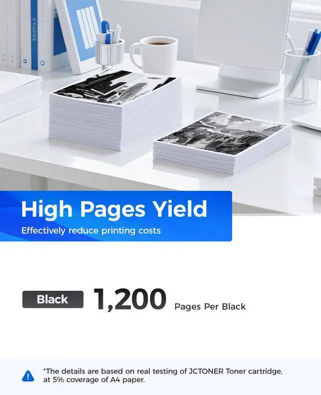 Alt view image 3 of 6 - TN730 Black Toner Cartridge 2-Pack Compatible Replacement for Brother TN-730 TN760 TN-760 MFC-L2710DW MFC-L2750DW DCP-L2550DW HL-L2350DW HL-L2395DW HL-L2370DW HL-L2390DW MFC-L2690DW HL-L2325DW Printer
