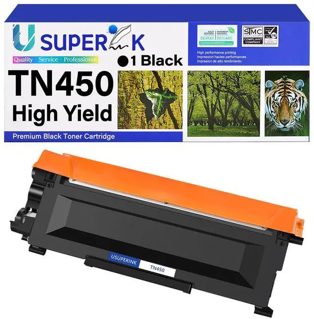 Main image of TN450 Toner Cartridge Compatible for Brother TN-450 TN420 TN-420 to Use with HL-2270DW HL-2280DW HL-2230 HL-2240 MFC-7360N MFC-7860DW MFC-7460DN DCP-7065DN Printer Black 1 Pack (No Drum)