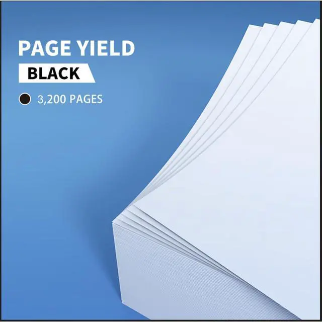 Alt view image 3 of 6 - 202X Black Compatible for HP 202A CF500X CF500A Black Toner Cartridges for HP Color LaserJet Pro MFP M281fdw M281cdw M254dw Toner Cartridges