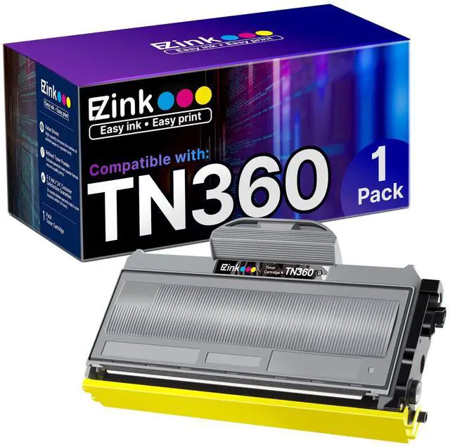 Main image of Compatible Toner Cartridge Replacement for Brother TN330 TN360 TN-330 TN-360 High Yield Compatible with DCP-7040 DCP-7030 MFC-7840W HL-2140 MFC-7340 MFC-7440N HL-2170W HL-2150N (1 Black)