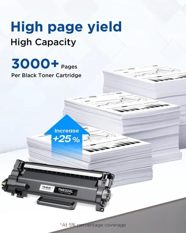 Alt view image 3 of 6 - TN830XL Toner Cartridge Replacement for Brother TN830XL TN830