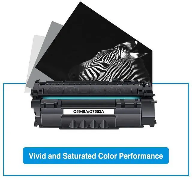 Alt view image 2 of 6 - 49A 1320 Toner Cartridge Q5949A 53A Q7553A 49X Q5949X Black 1 Pack