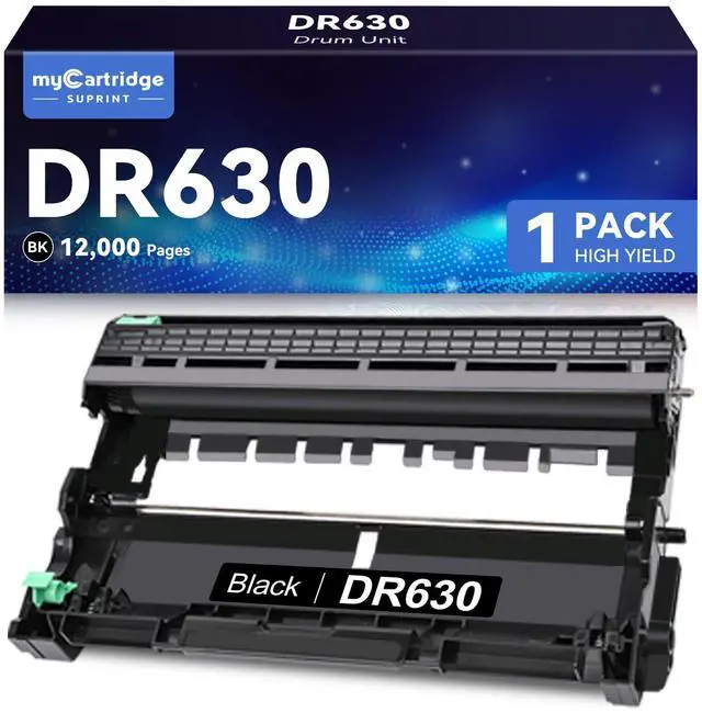 Main image of DR630 Compatible Drum Unit Replacement for Brother DR630 TN630 TN660 TN-660 Toner Cartridge for HL-L2300D HL-L2305W MFC-L2700DW MFC-L2707DW DCP-L2500D DCP-L2520DW Printer