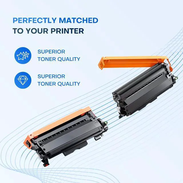 Alt view image 4 of 7 - High-Yield Compatible TN760 Black Toner Cartridge (Non-OEM), Compatible with HL-L2350DW HL-L2395DW HL-L2390DW HL-L2370DW MFC-L2750DW MFC-L2710DW DCP-L2550DW (1-Pack)