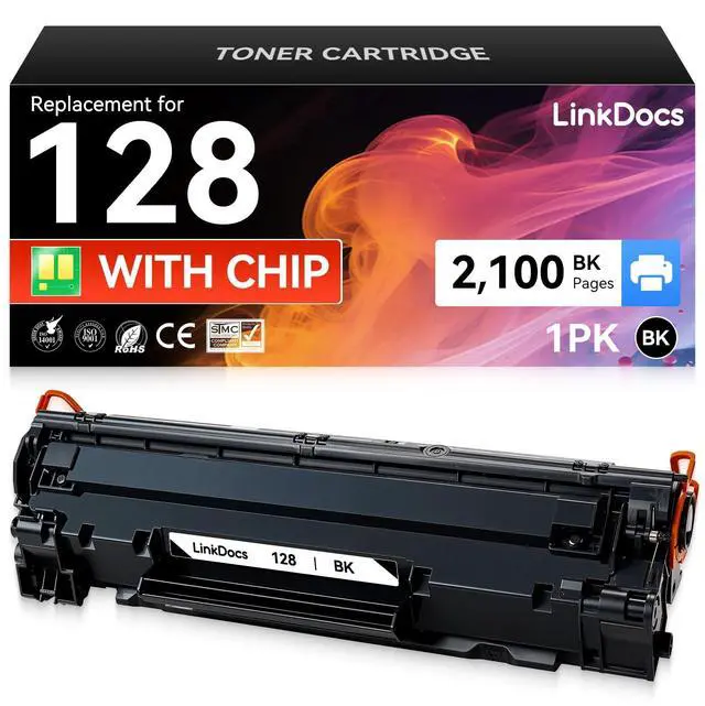 Main image of 128 CRG-128 Toner Cartridge Replacement for Canon 128 CRG-128 3500B001AA with Canon ImageCLASS D530 D550 MF4570dw MF4770n MF4880dw MF4890dw MF4450 MF4420n FaxPhone L190 L100 Printer