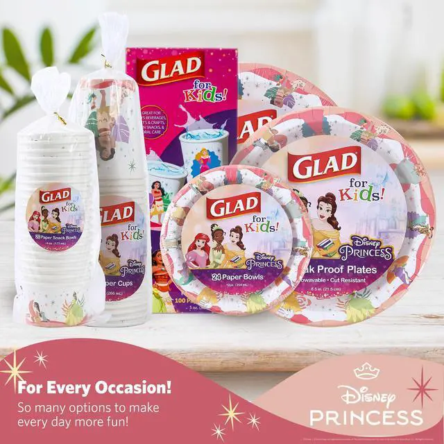 Alt view image 6 of 6 - for Kids Disney Princess Disposable Mini Paper Cups for Bathroom Rinsing and Parties Heavy Duty Soak Proof Paper Cups for Kids Colorful Princess Designs 3 Ounce 100 Count Kids Drinkware