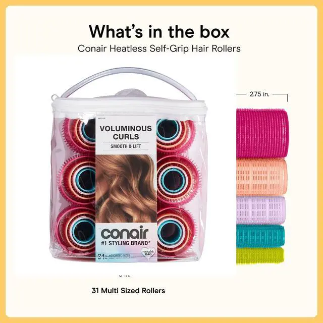 Alt view image 7 of 7 - Self-Grip Hair Rollers