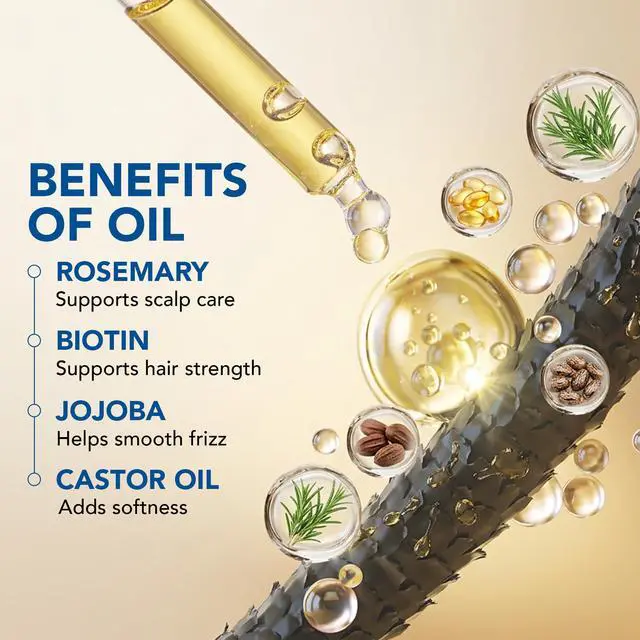 Alt view image 5 of 7 - Derma Roller for hair growth with Rosemary Hair Oil (2oz) | Micro needling roller .25 mm Titanium 540 needles for Scalp & Beard | for Women & Men | Includes Biotin, Jojoba & Castor Oil