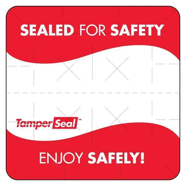 Alt view image 2 of 2 - IT119540 TamperSeal Tamper-Evident 2" x 2" Writable Delivery Label (Roll of 500)