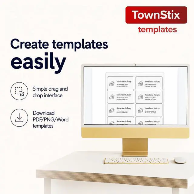 Alt view image 7 of 7 - (2" x 4") 30 Sheets, Printable White Sticker Labels, Laser/Inkjet Printing - Matte, 10 per Page