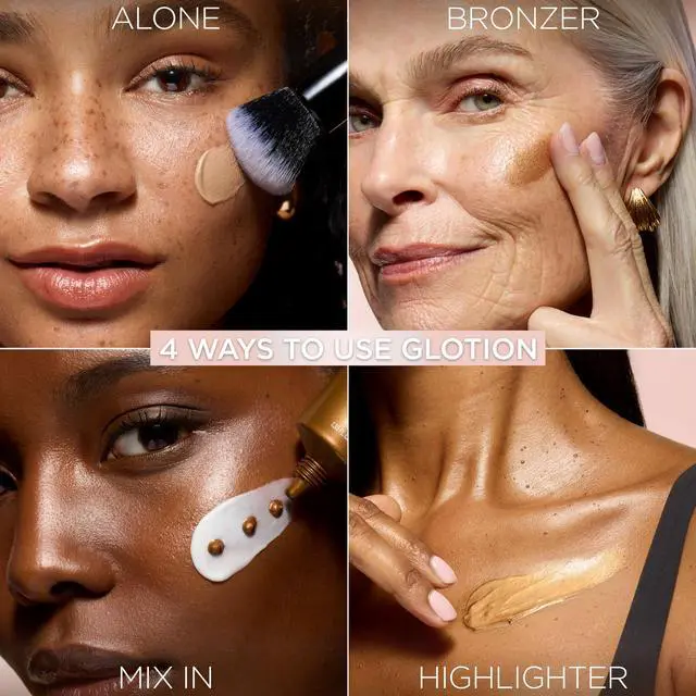 Alt view image 4 of 7 - Makeup True Match Lumi Glotion, Natural Glow Enhancer, Illuminator Highlighter, Bronzing Drops For a Sun-Kissed Glow For Face and Body, 902 Light, 1.35 fl oz