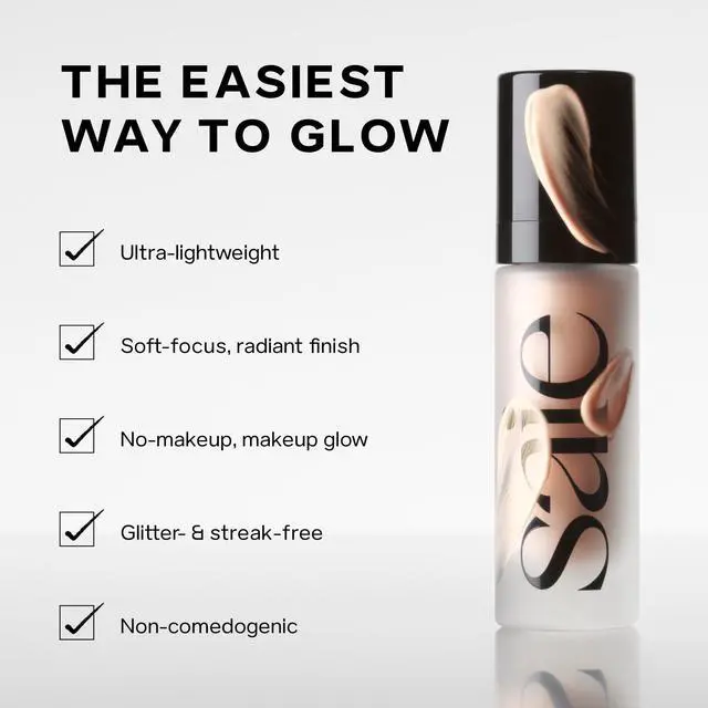 Alt view image 3 of 7 - Mini Glowy Super Gel - Hydrating Makeup Primer and Illuminating Glow Serum Enriched with Vitamin C and Squalane Oil - All-Over Liquid Highlighter Makeup for Instant Glass Skin - Starglow (0.5 oz)