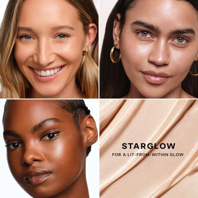 Alt view image 5 of 7 - Mini Glowy Super Gel - Hydrating Makeup Primer and Illuminating Glow Serum Enriched with Vitamin C and Squalane Oil - All-Over Liquid Highlighter Makeup for Instant Glass Skin - Starglow (0.5 oz)