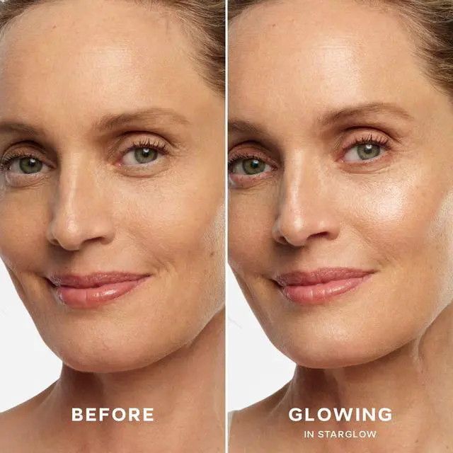 Alt view image 2 of 7 - Mini Glowy Super Gel - Hydrating Makeup Primer and Illuminating Glow Serum Enriched with Vitamin C and Squalane Oil - All-Over Liquid Highlighter Makeup for Instant Glass Skin - Starglow (0.5 oz)