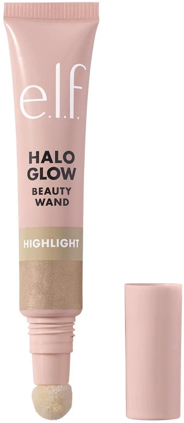 Main image of Halo Glow Highlight Beauty Wand, Liquid Highlighter Wand For Luminous, Glowing Skin, Buildable Formula, Vegan & Cruelty-free,Champagne Campaign