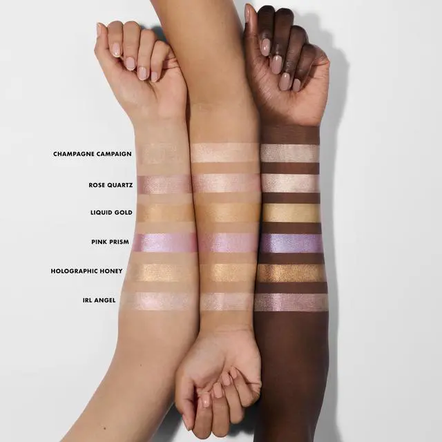 Alt view image 3 of 7 - Halo Glow Highlight Beauty Wand, Liquid Highlighter Wand For Luminous, Glowing Skin, Buildable Formula, Vegan & Cruelty-free,Champagne Campaign