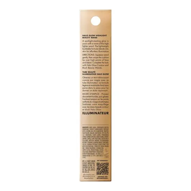 Alt view image 7 of 7 - Halo Glow Highlight Beauty Wand, Liquid Highlighter Wand For Luminous, Glowing Skin, Buildable Formula, Vegan & Cruelty-free,Champagne Campaign