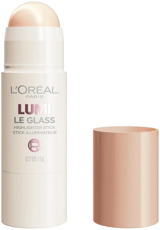 Main image of True Match Lumi Le Glass Highlighter Stick, Reflective, Translucent, Glassy Highlighter for Face and Body, 610 Glassy Pearl Eclat, 0.17 Oz