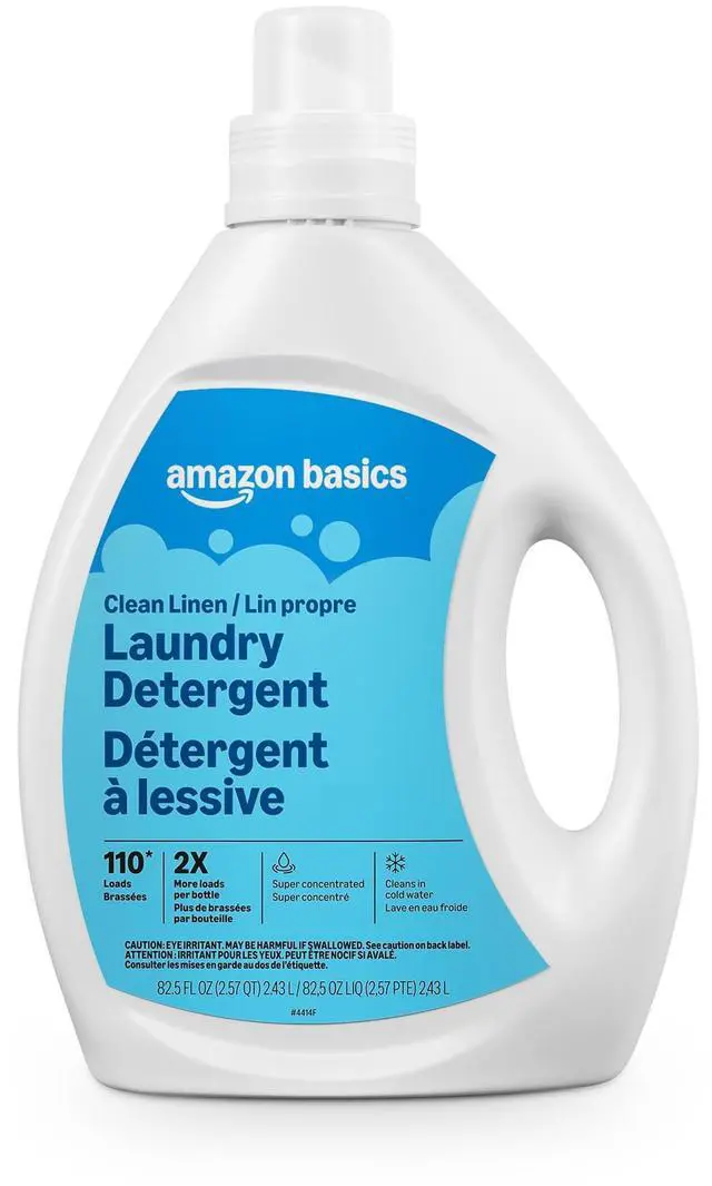 Main image of Concentrated Liquid Laundry Detergent, Clean Linen, 110 loads, 82.5 Fl Oz, Packaging May Vary