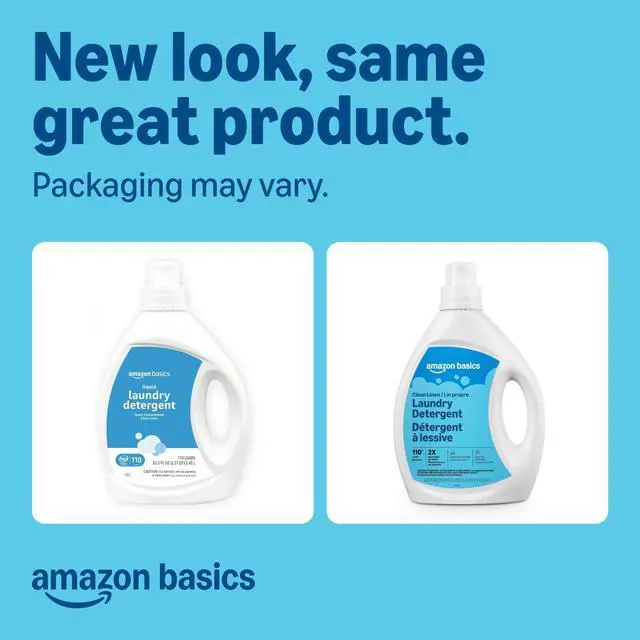 Alt view image 2 of 7 - Concentrated Liquid Laundry Detergent, Clean Linen, 110 loads, 82.5 Fl Oz, Packaging May Vary