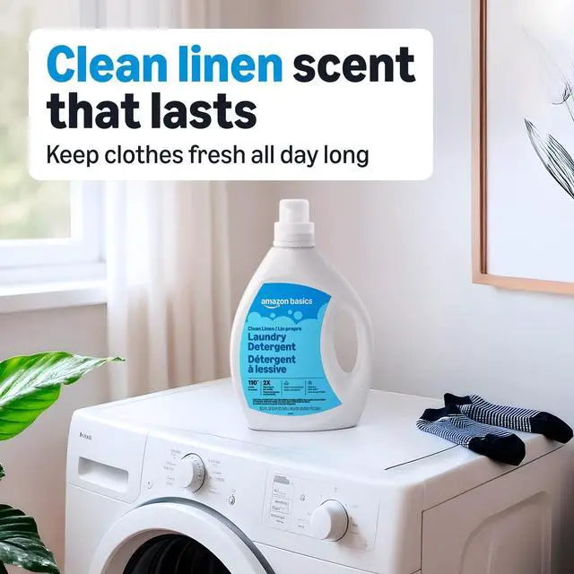 Alt view image 5 of 7 - Concentrated Liquid Laundry Detergent, Clean Linen, 110 loads, 82.5 Fl Oz, Packaging May Vary