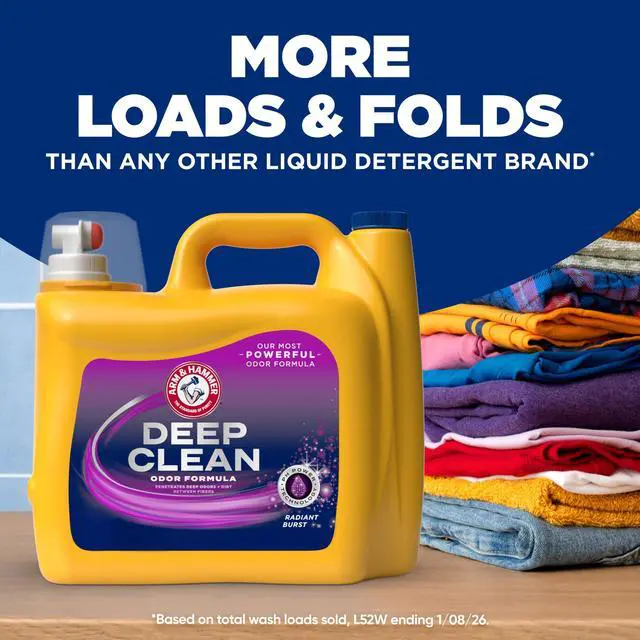 Alt view image 3 of 7 - Deep Clean Odor Formula Liquid Laundry Detergent