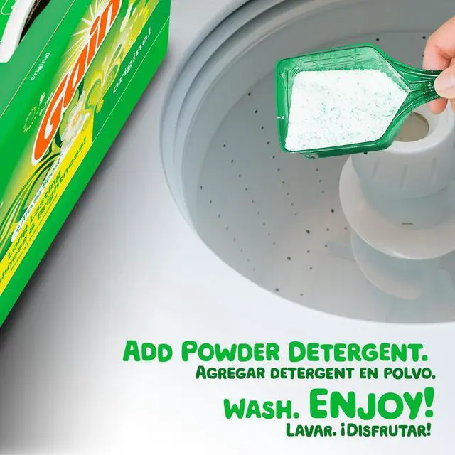 Alt view image 6 of 7 - Powder Laundry Detergent, Original Scent, 89 Loads, 82 OZ