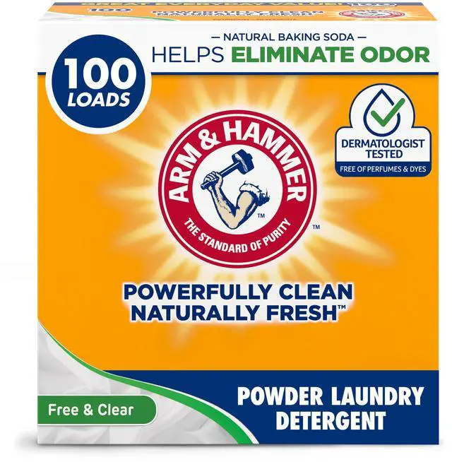 Main image of Powder Laundry Detergent, Free of Perfume and Dyes, 6.16 lbs