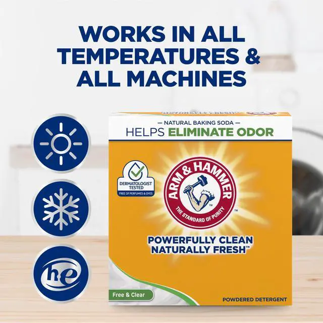 Alt view image 3 of 6 - Powder Laundry Detergent, Free of Perfume and Dyes, 6.16 lbs