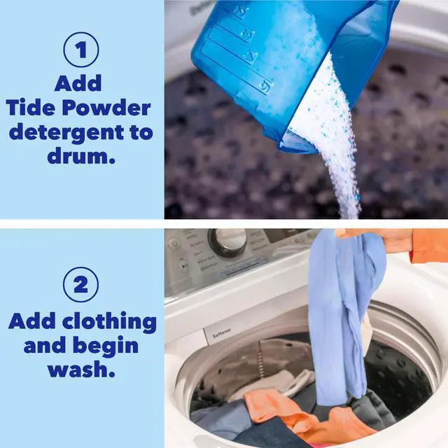 Alt view image 5 of 7 - Clean and Gentle Powder Laundry Detergent, Unscented, 68 Loads, 77 oz